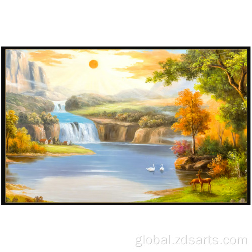 China Draw oil painting treasure works Supplier